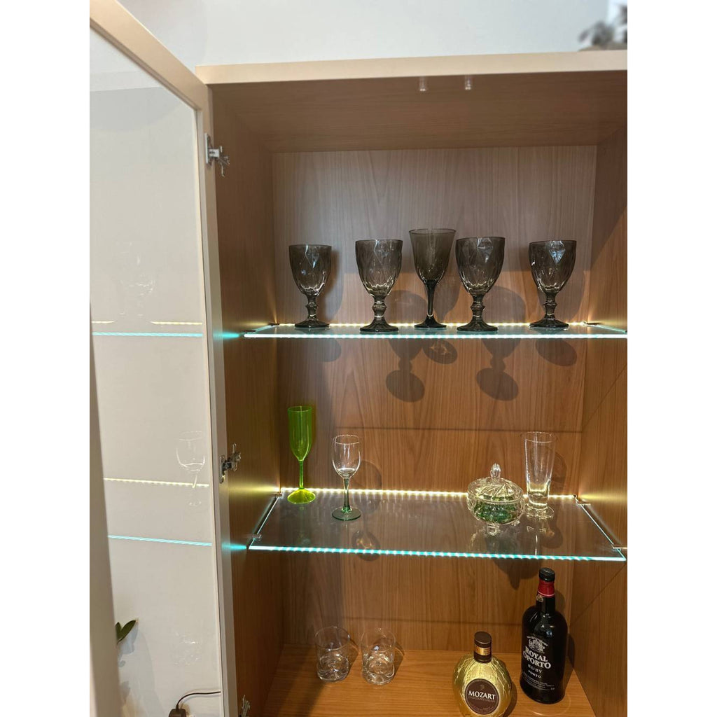 COLIBRI - CRISTALEIRA GUANABARA OFF WHITE