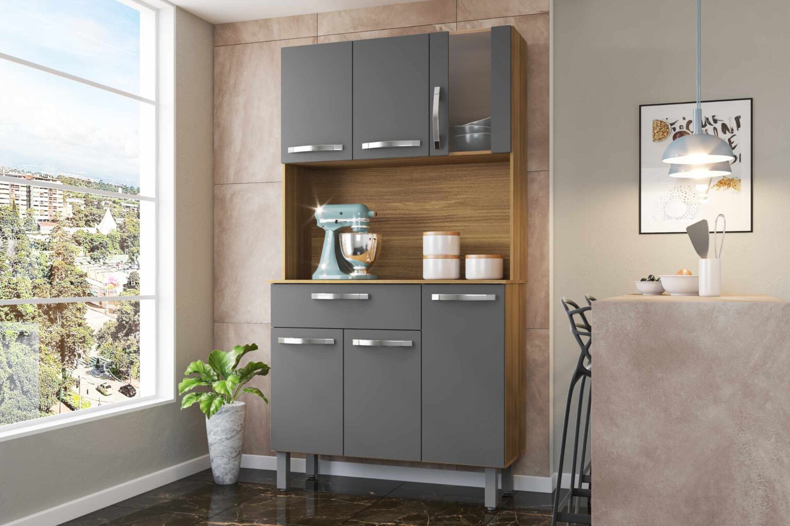 KIT PARIS 6PTS 0.92 FREIJO/GRAFITE – FIORELLO