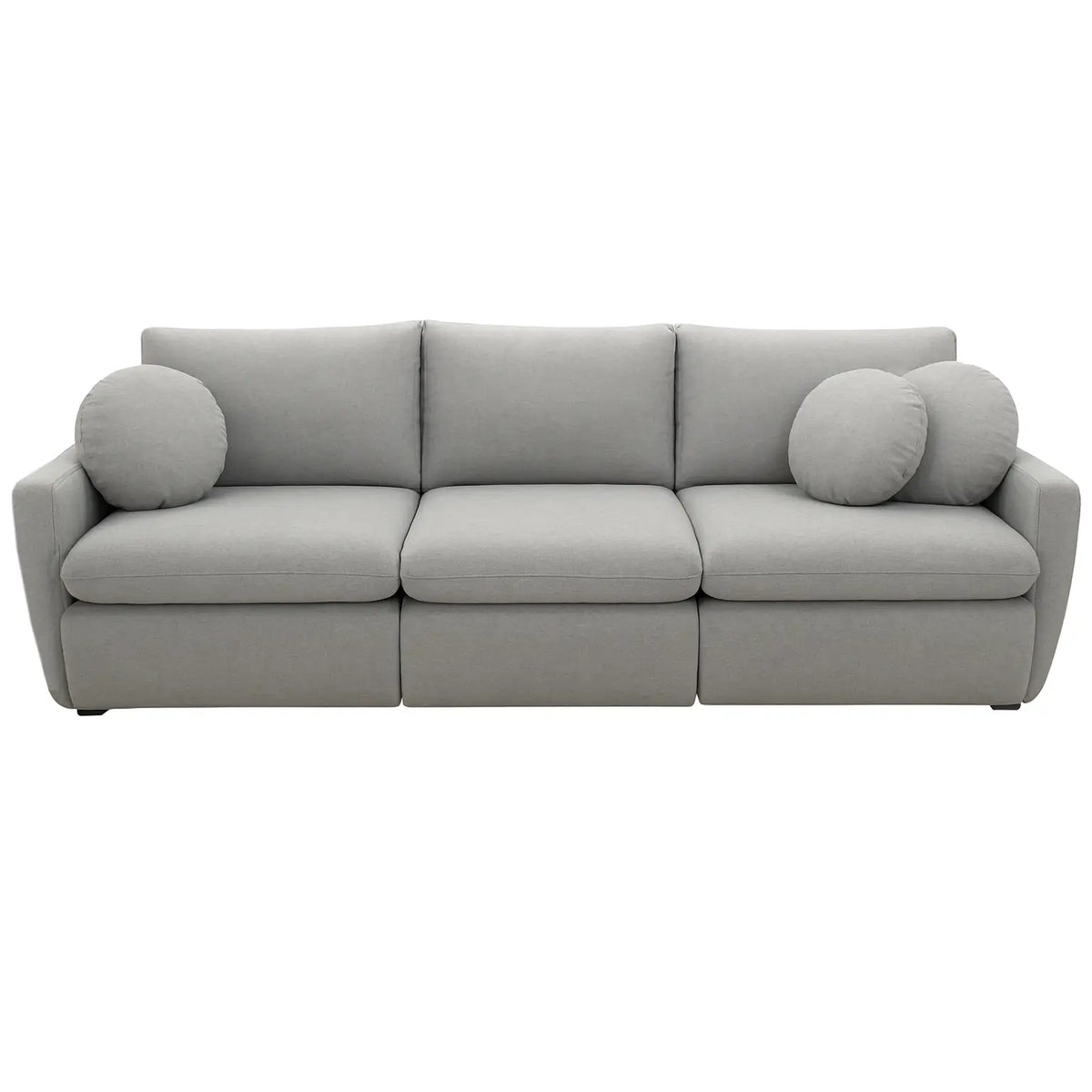 Sofá Cama Amaranto 300cm em Linho 6 Lugares Retrátil Innove