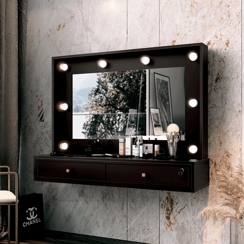 Penteadeira Amelie Camarim com 2 Gavetas - Móveis furniture