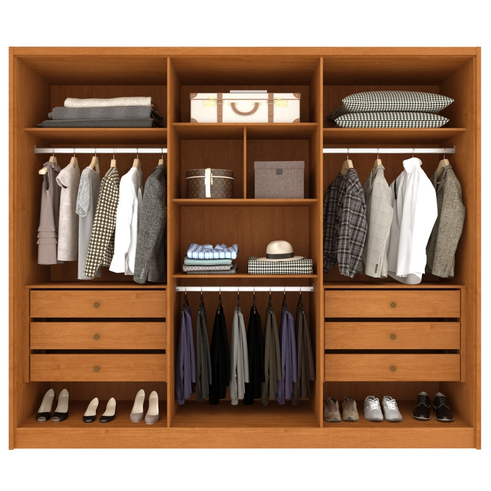 Roupeiro Esplendor.Realeza 6P6G Cinamomo TCIL