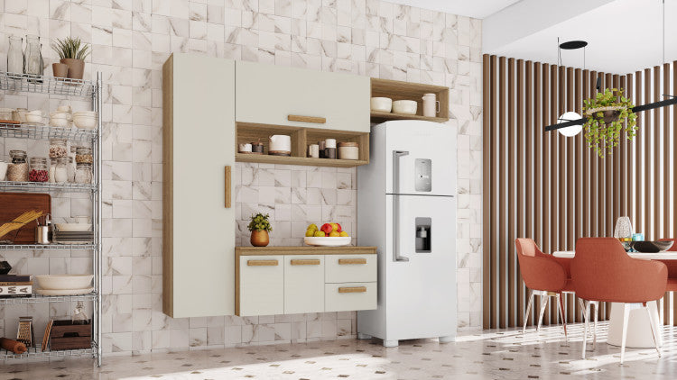 Cozinha Smart 4P2G - Móveis furniture