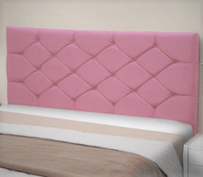 Cabec Solteiro Bony 90 Veludo Luxor Rose 2300 Sr Cabec - Móveis furniture