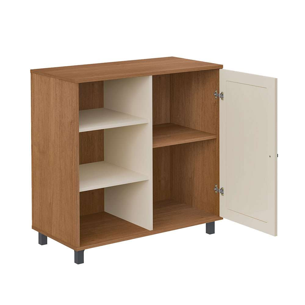 Buffet Charlotte com porta de abrir Cinamomo com Off White Artely