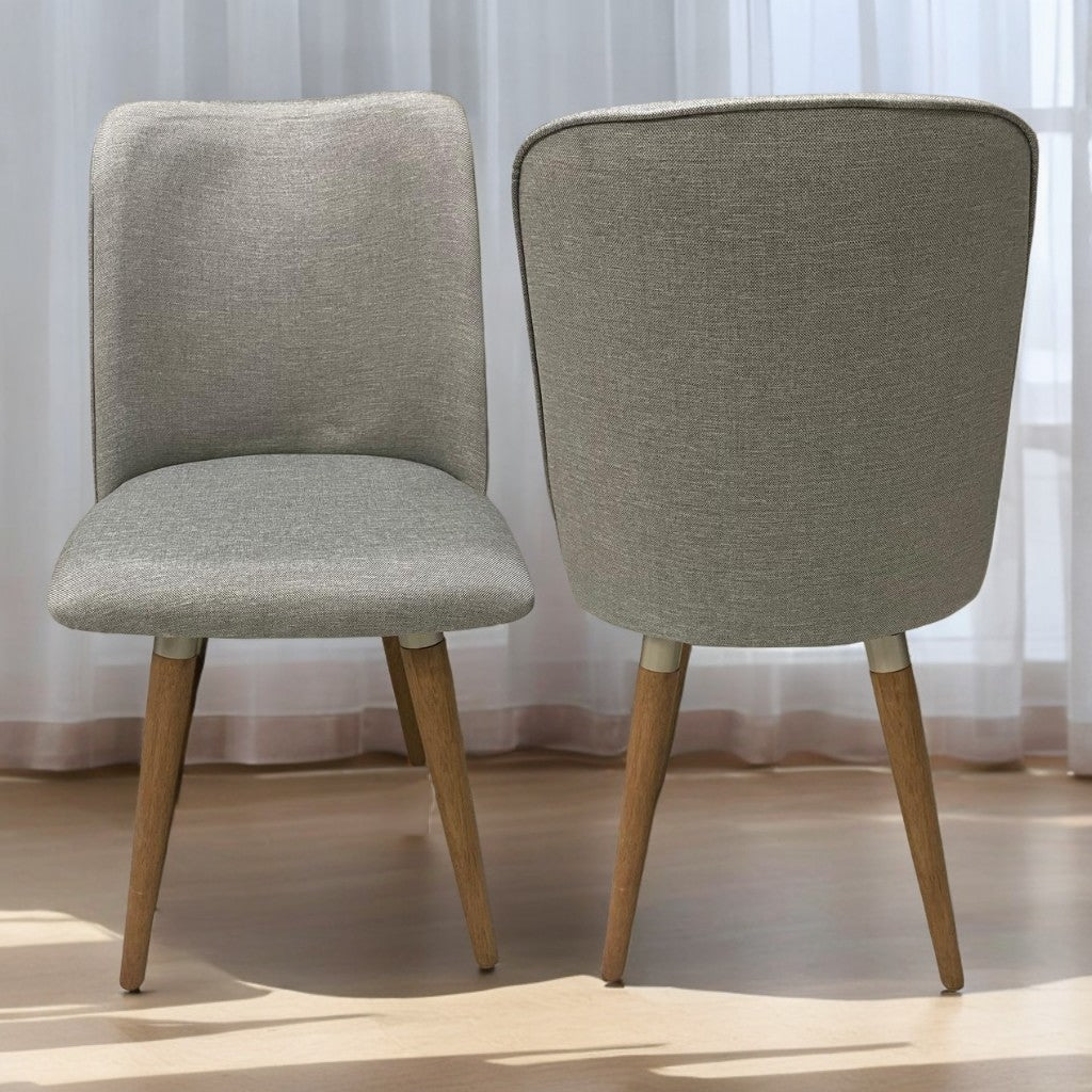 Kit 2 Cadeiras Giratória Dakota M2 (Carbono linked 35) Linho Cinza Grafite – MÓVEIS PROVÍNCIA