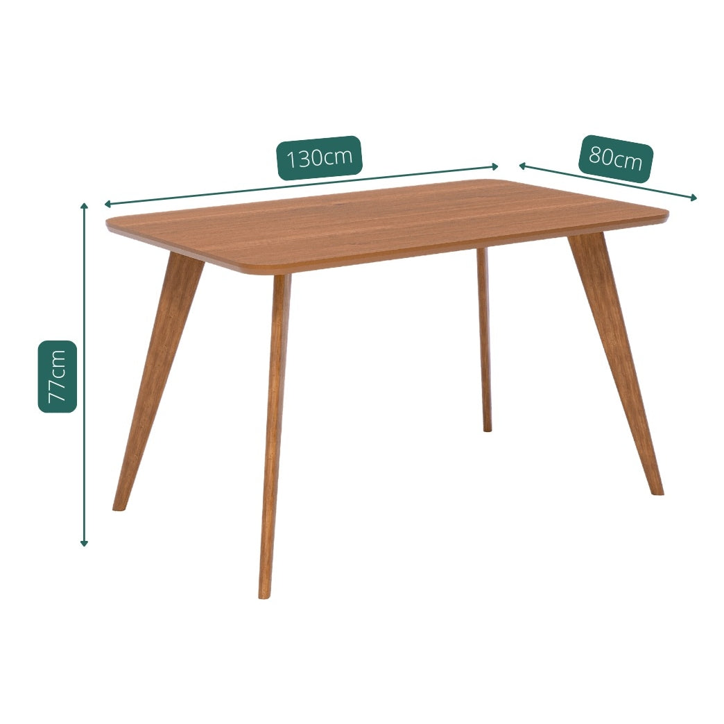 Mesa Acerola 130 (S/Vidro) Madeira/Cinamomo – CIMOL