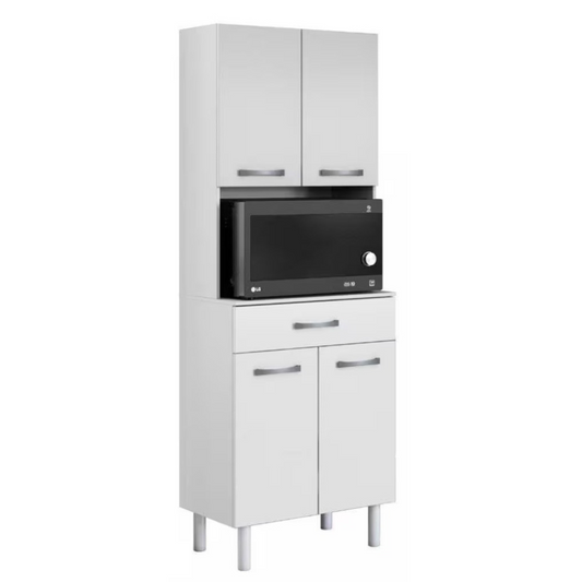 Paneleiro 4 Portas 1 Gaveta Balli Aramóveis - Móveis furniture