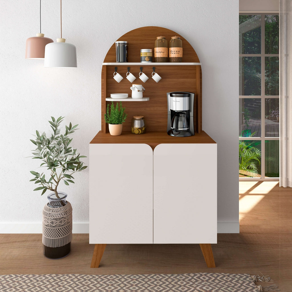 Cantinho do Café Viena Cedro/Off White – ARTELY - Móveis furniture