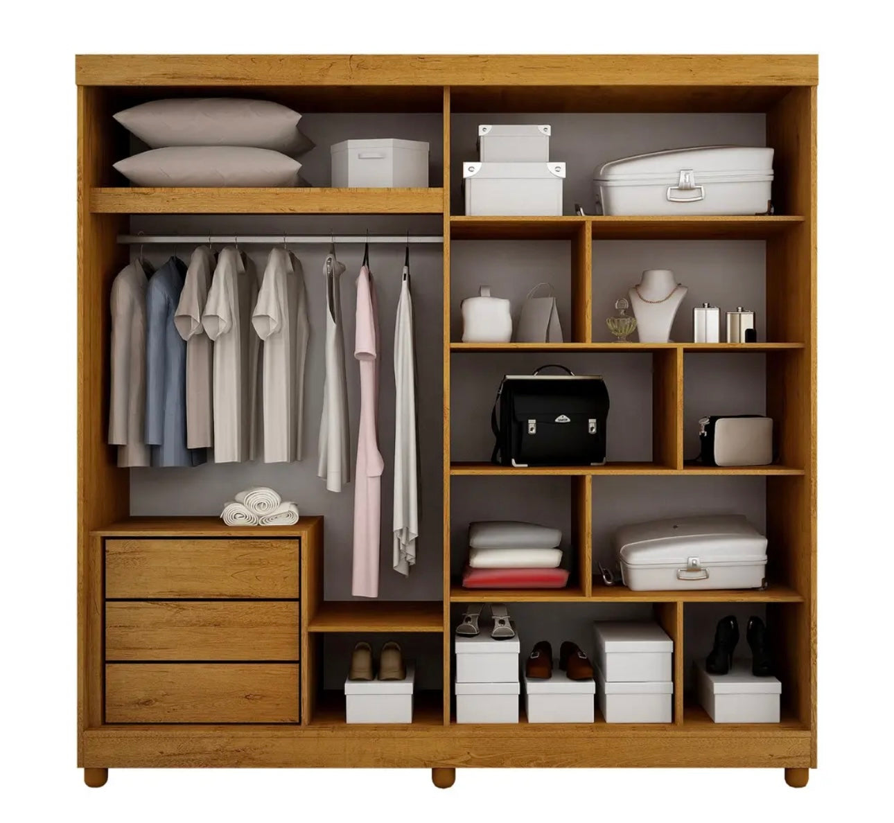 Roupeiro Madri H 2
Portas CINAMOMO OFF