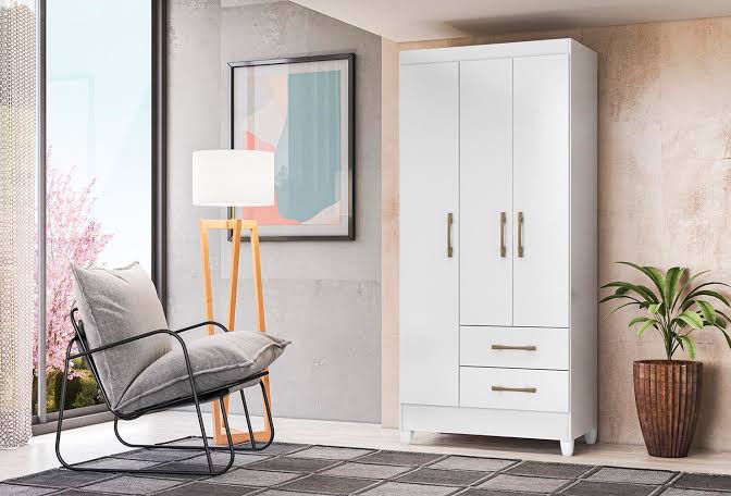 ROUPEIRO LIMA 3 PORTAS – BRANCO