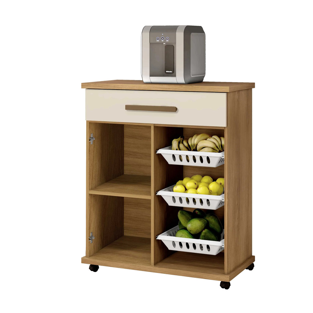 Fruteira Goiania 73 1P1G3Cestos Branco Arte Moveis