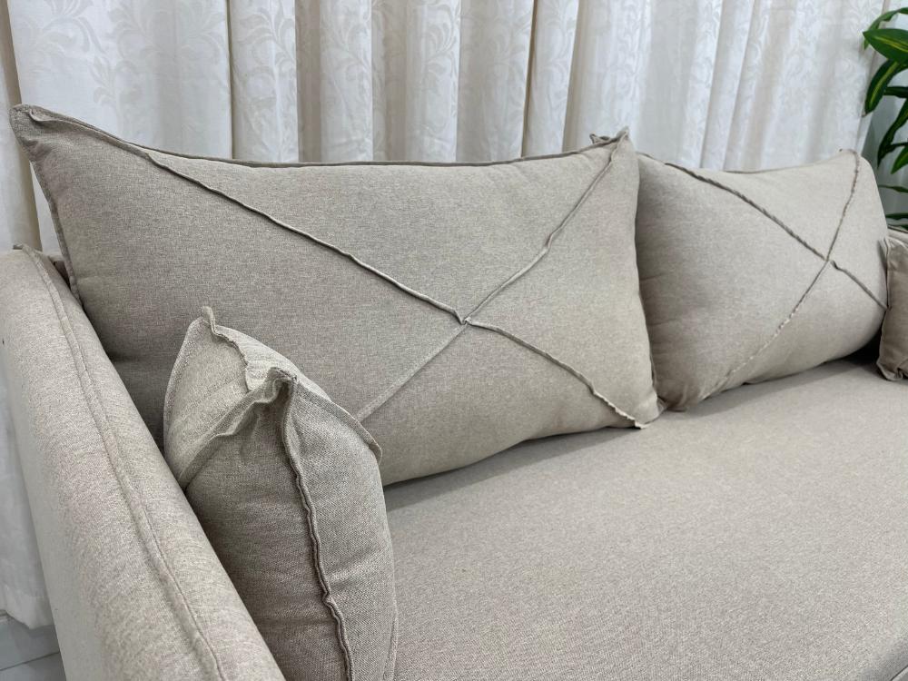 Sofá 2 lugares Lisboa Living 1.80m – Bege Linho - Móveis furniture