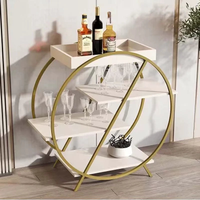 Adega JB 4009 Luxo Off White/Dourado JB Bechara - Móveis furniture