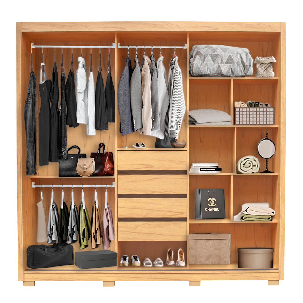 Guarda-Roupa Teresópolis 2,337 m Cinamono – RUD RACK - Móveis furniture