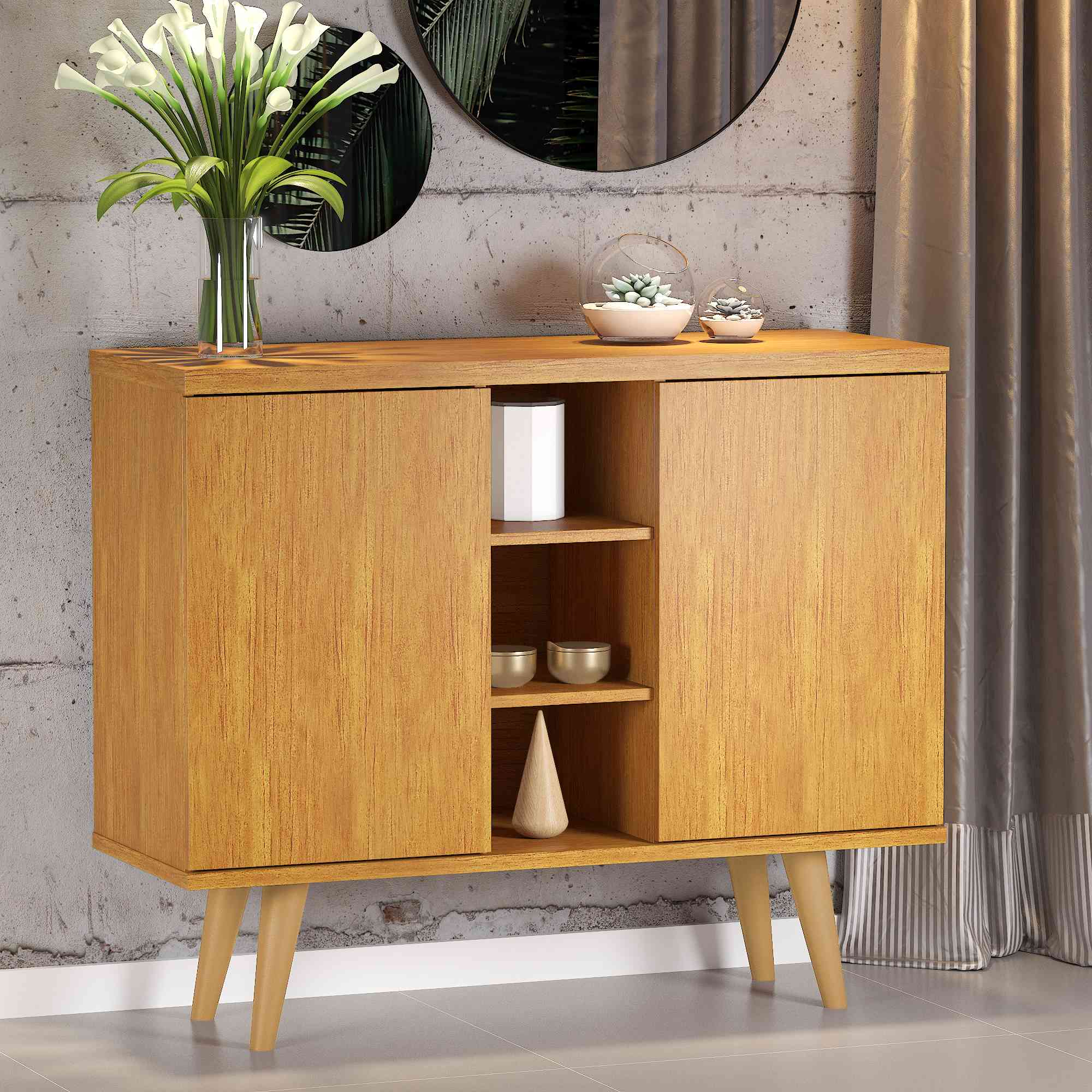 Buffet Infinito 2P Mel Viero - Móveis furniture