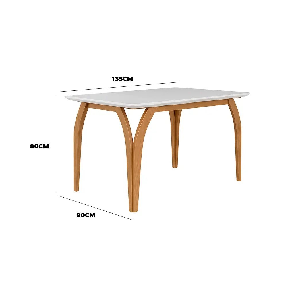 Mesa Agata 135x90cm Lj