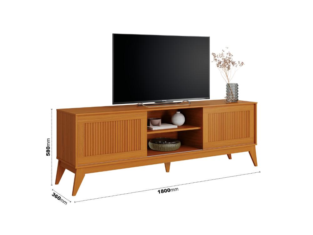 Rack King 65″ – Cedro - Móveis furniture
