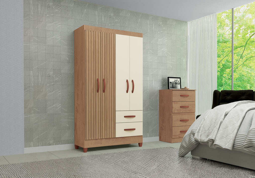 Guarda Roupa Fortaleza 4 Portas