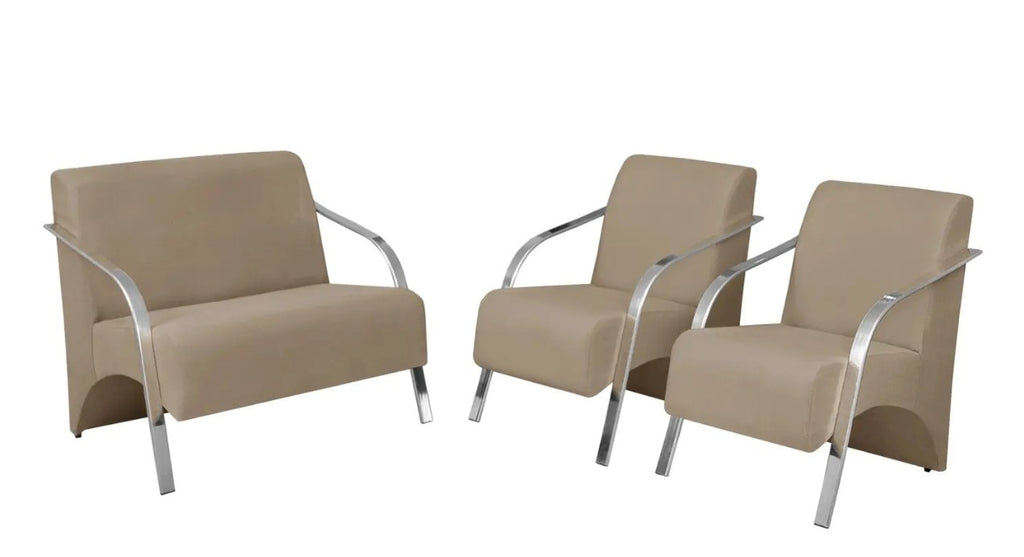 Conj Poltronas Veneza Alumi 2.1.1Lgs - Móveis furniture