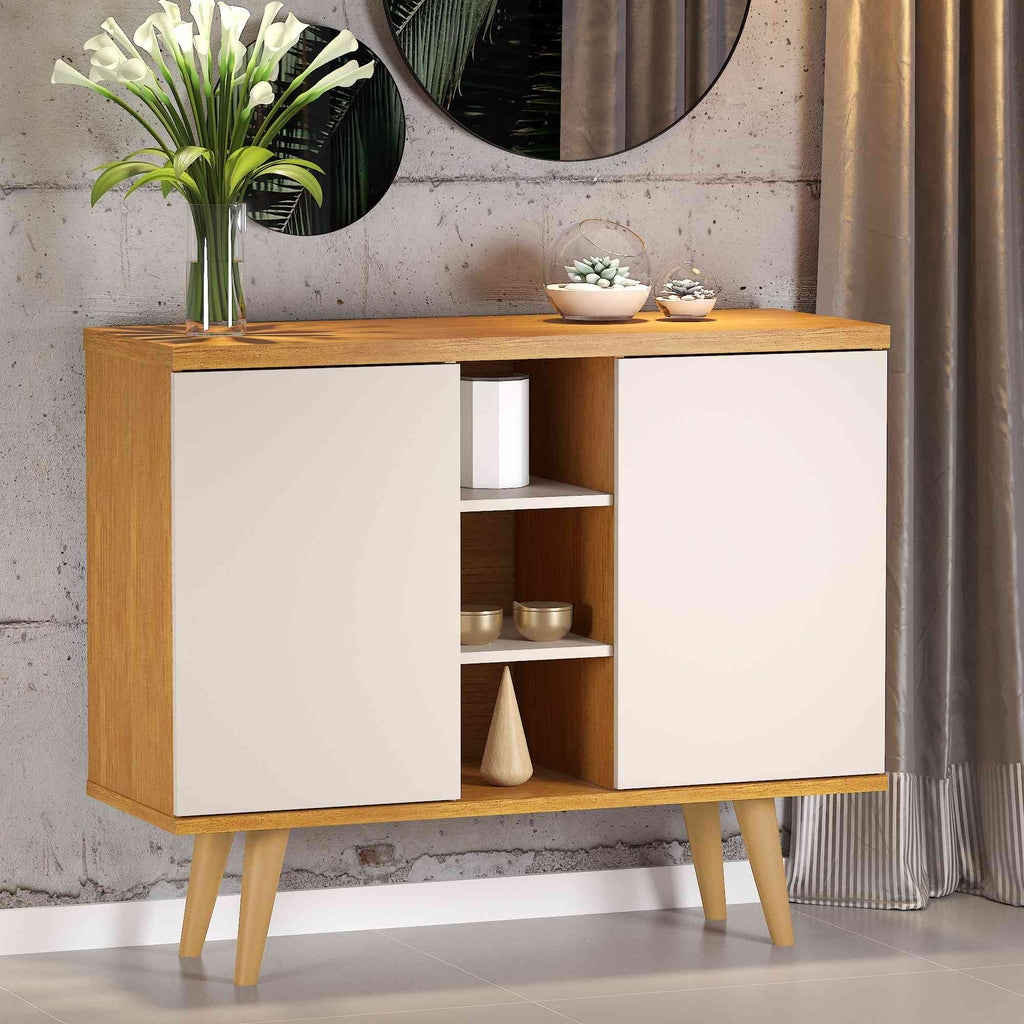 Buffet Infinito 2P Mel.Off White Viero - Móveis furniture