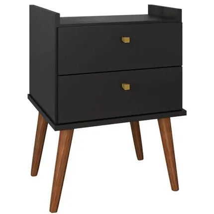 Mesa de Cabeceira Fiorello Aroma 2 Gavetas - - Móveis furniture