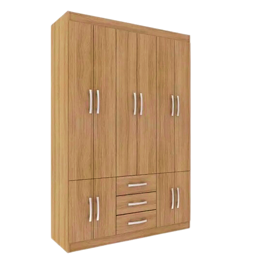 Guarda-Roupa Atalaia 10 Portas 3 Gavetas - Móveis furniture