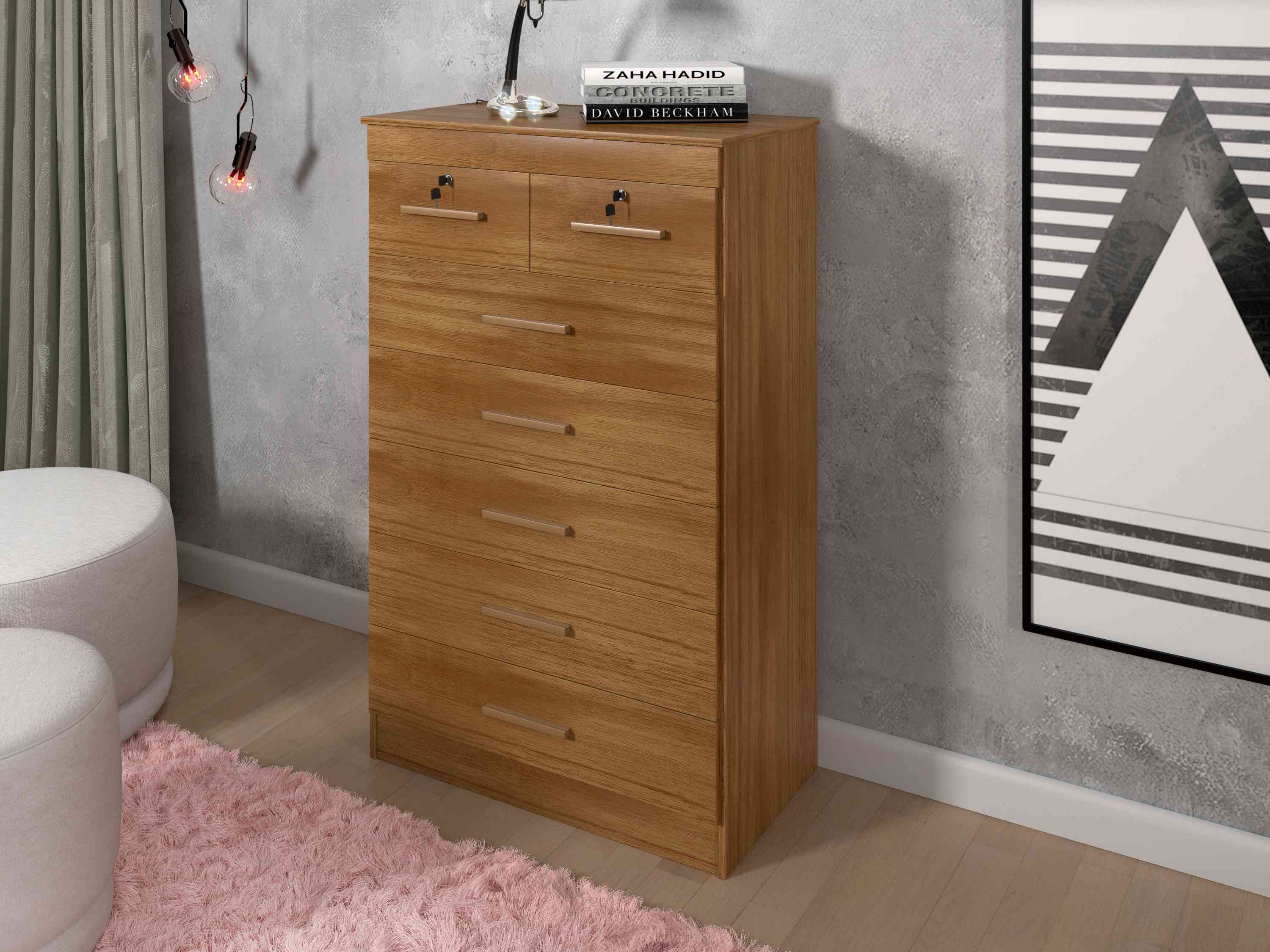 Comoda BH 7G Cinamomo - Móveis furniture