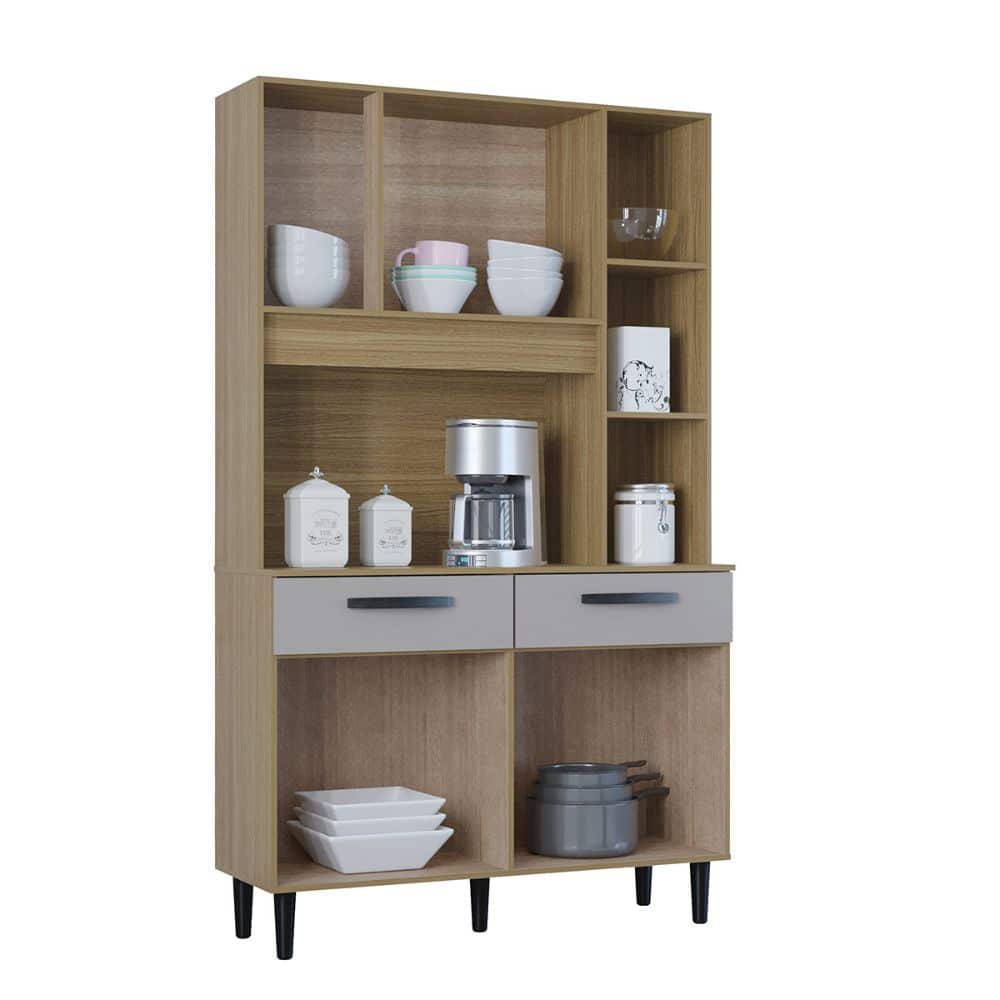 COZINHA MALU 1.00 – 7 PORTAS E 2 GAVETAS – POQUEMA