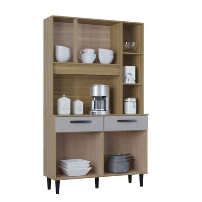 COZINHA MALU 1.00 – 7 PORTAS E 2 GAVETAS – POQUEMA
