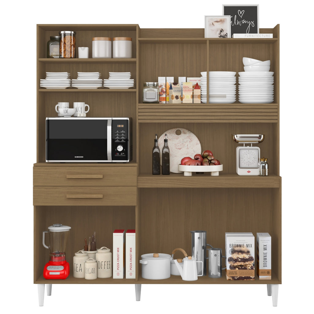 Kit Cozinha Isis 1,82 m Atacama/Off White – ARAMÓVEIS