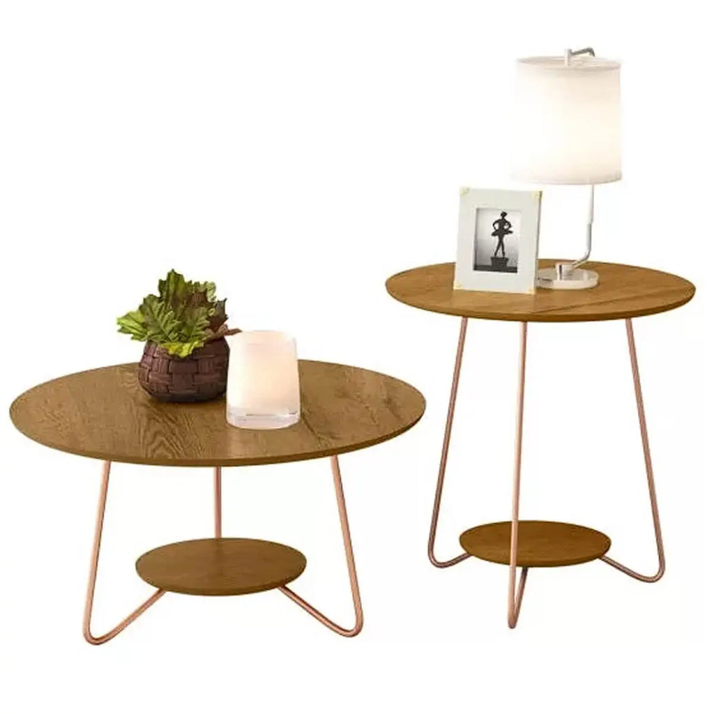 Conjunto Liz Mesa de Centro e Lateral EJ