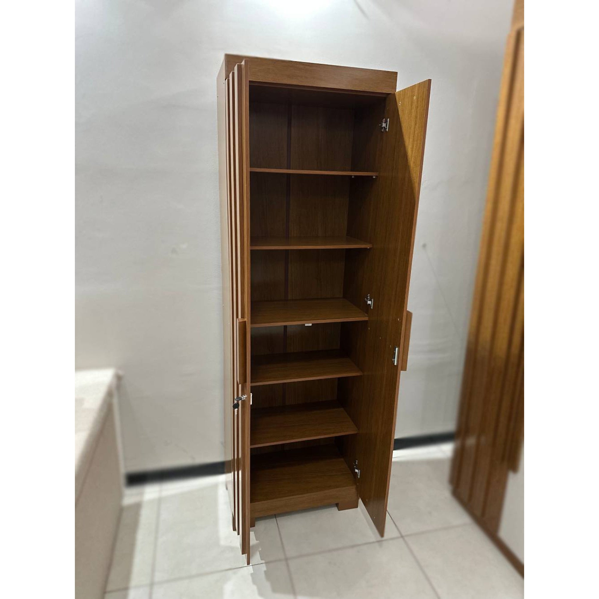 Multiuso Flórida Ripado branco - Móveis furniture