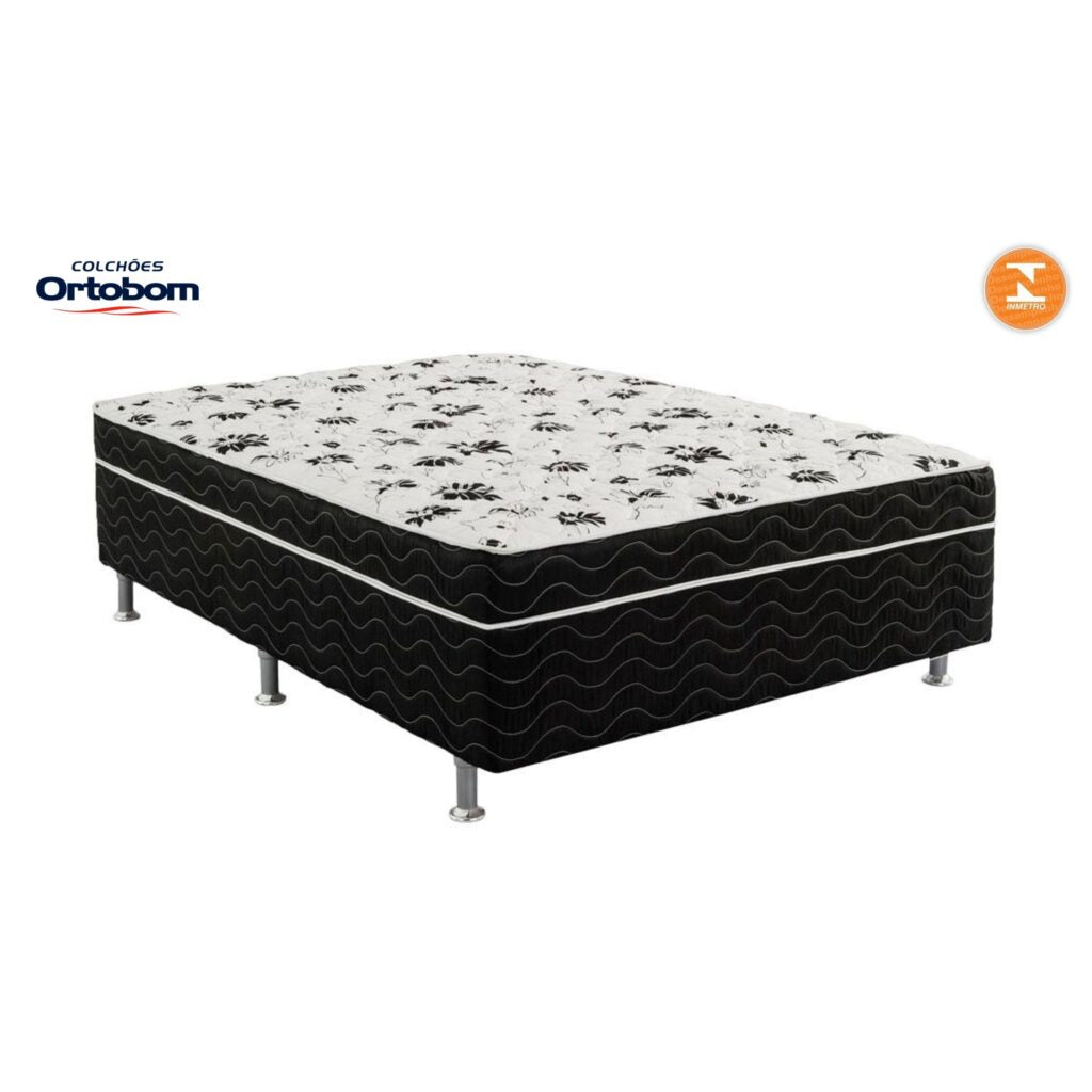 Cama Box Casal Union Ortopedic D28 – ORTOBOM - Móveis furniture