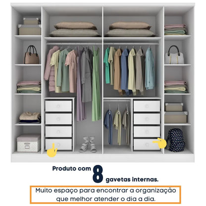 TCIL - GUARDA SEVILLA 6 PORTAS - 270cm - Móveis furniture