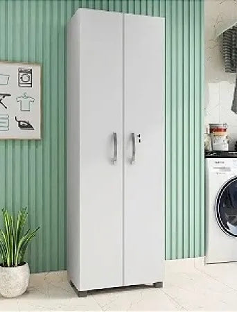 Multiuso Londres Com Chave - Fiorello - Branco - Móveis furniture