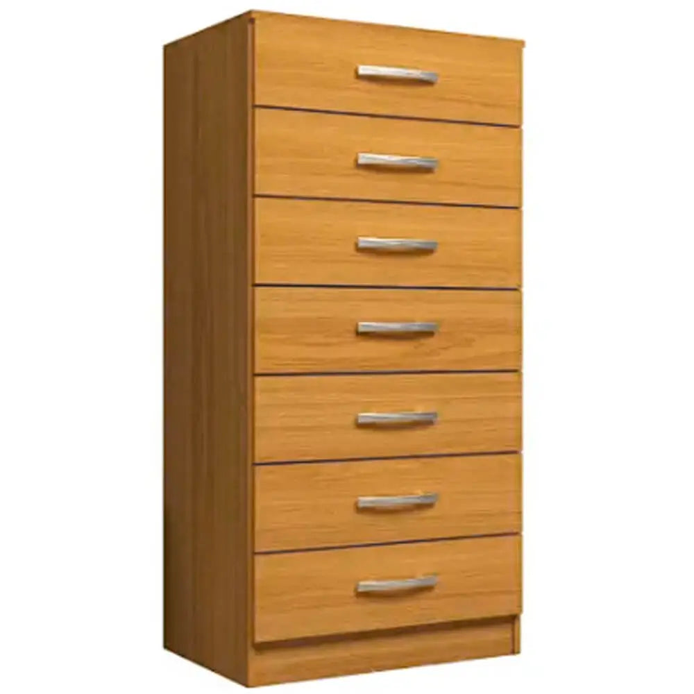 Cômoda 7 Gavetas Evidencia cinamomo