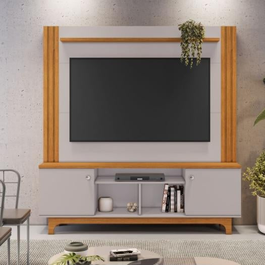 Home até 65″ Bálsamo Cinamono/Off White – JCM MOVELARIA - Móveis furniture