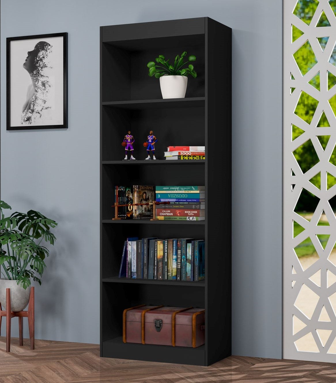 Livreiro Caio Preto J A Moveis - Móveis furniture