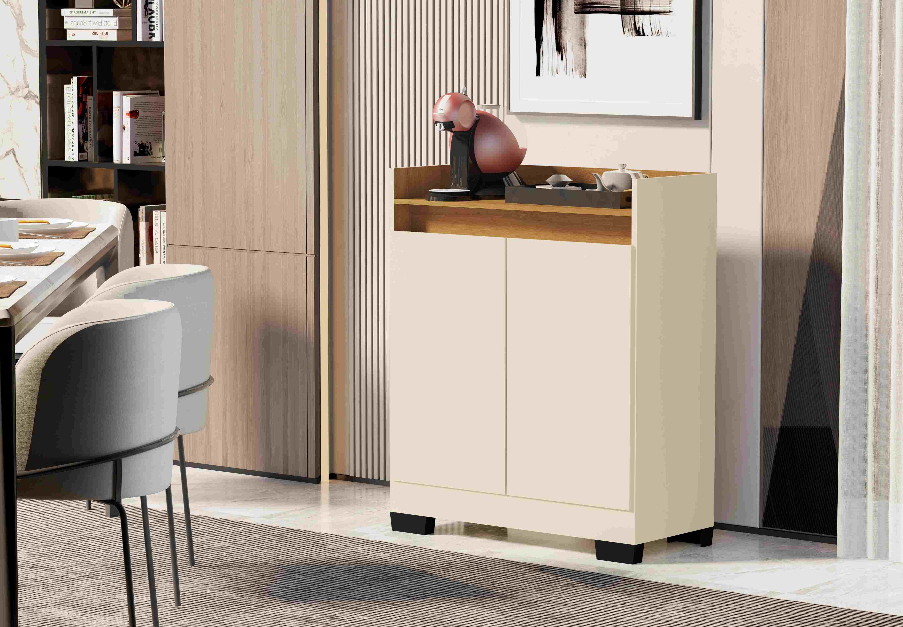 Buffet Real 2P Perola.Mel Primus - Móveis furniture