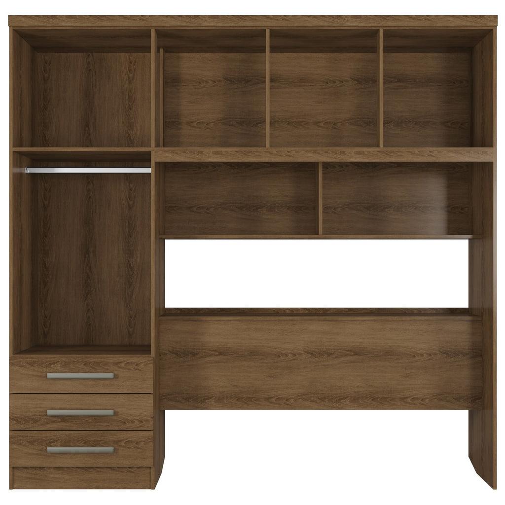 Guarda-Roupa Casal México 2,05 m Mel- RUD RACK - Móveis furniture