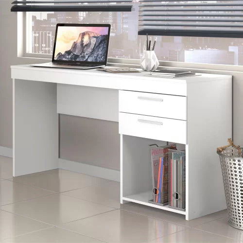 Escrivaninha 2 Gavetas Office 51015Notável Móveis Branco - Móveis furniture
