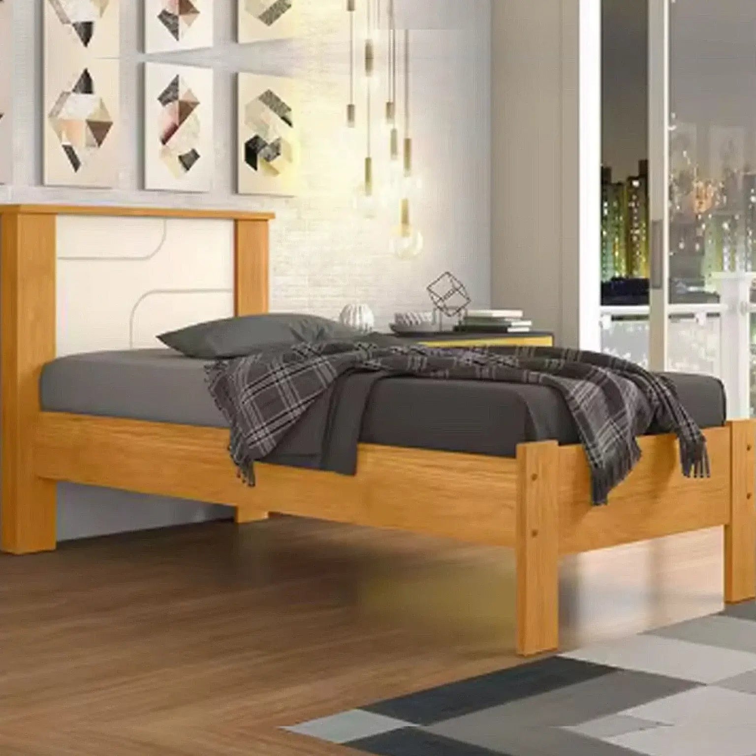 Cama Perola SEM Cama Auxiliar Solteiro Conquista CINAMOMO OFF