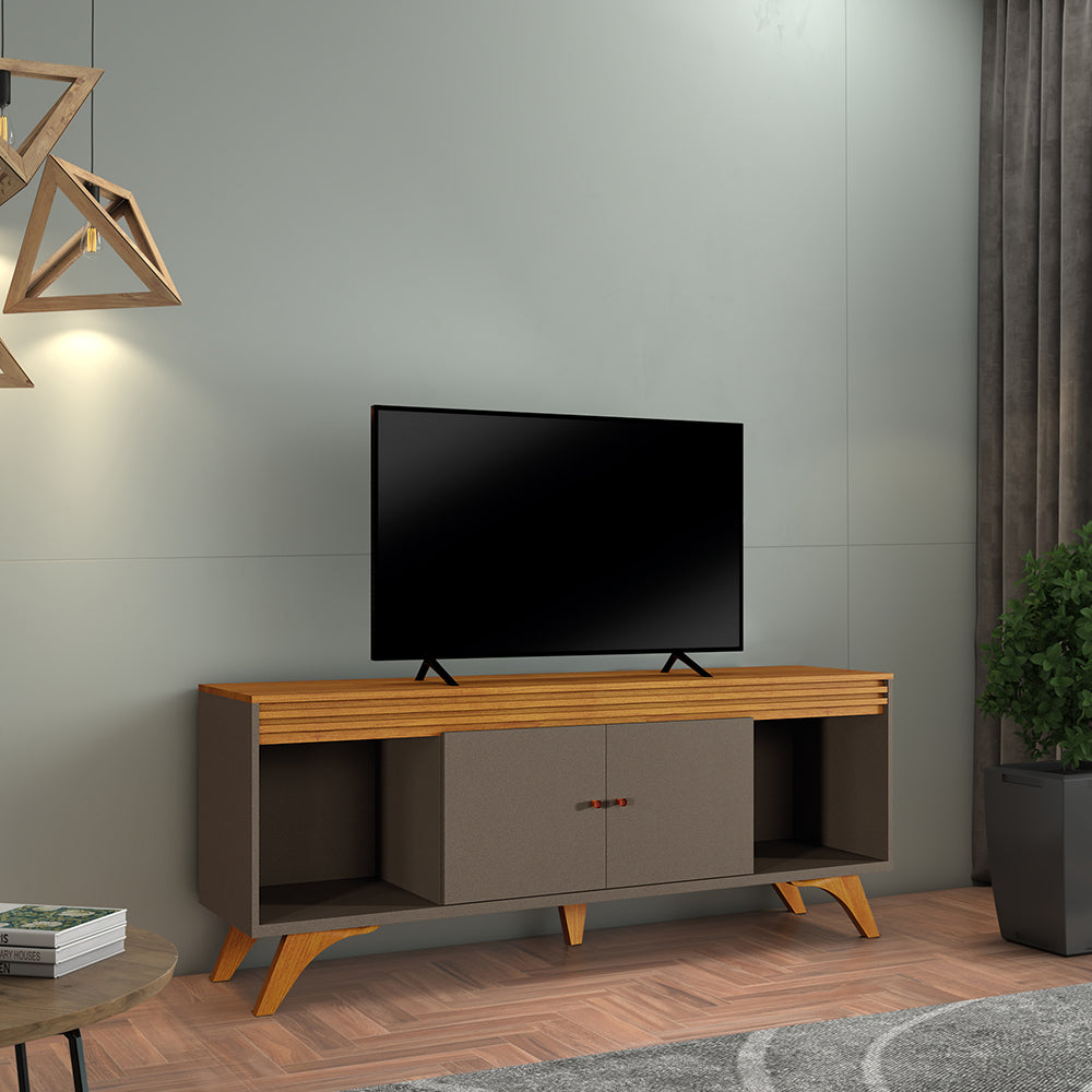 Rack Sevilha 2 Portas para TV até 65 Polegadas Mavaular - Móveis furniture