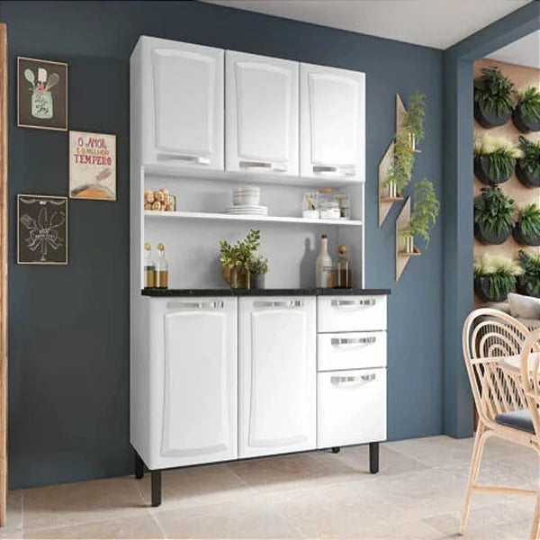 KIT COZINHA EM AÇO PRATIKA 1.05M- ITATIAIA - Móveis furniture