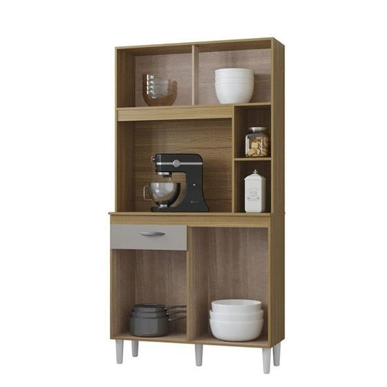 Kit Cozinha Duda 0,90 Damasco/Ripado/Off White – POQUEMA