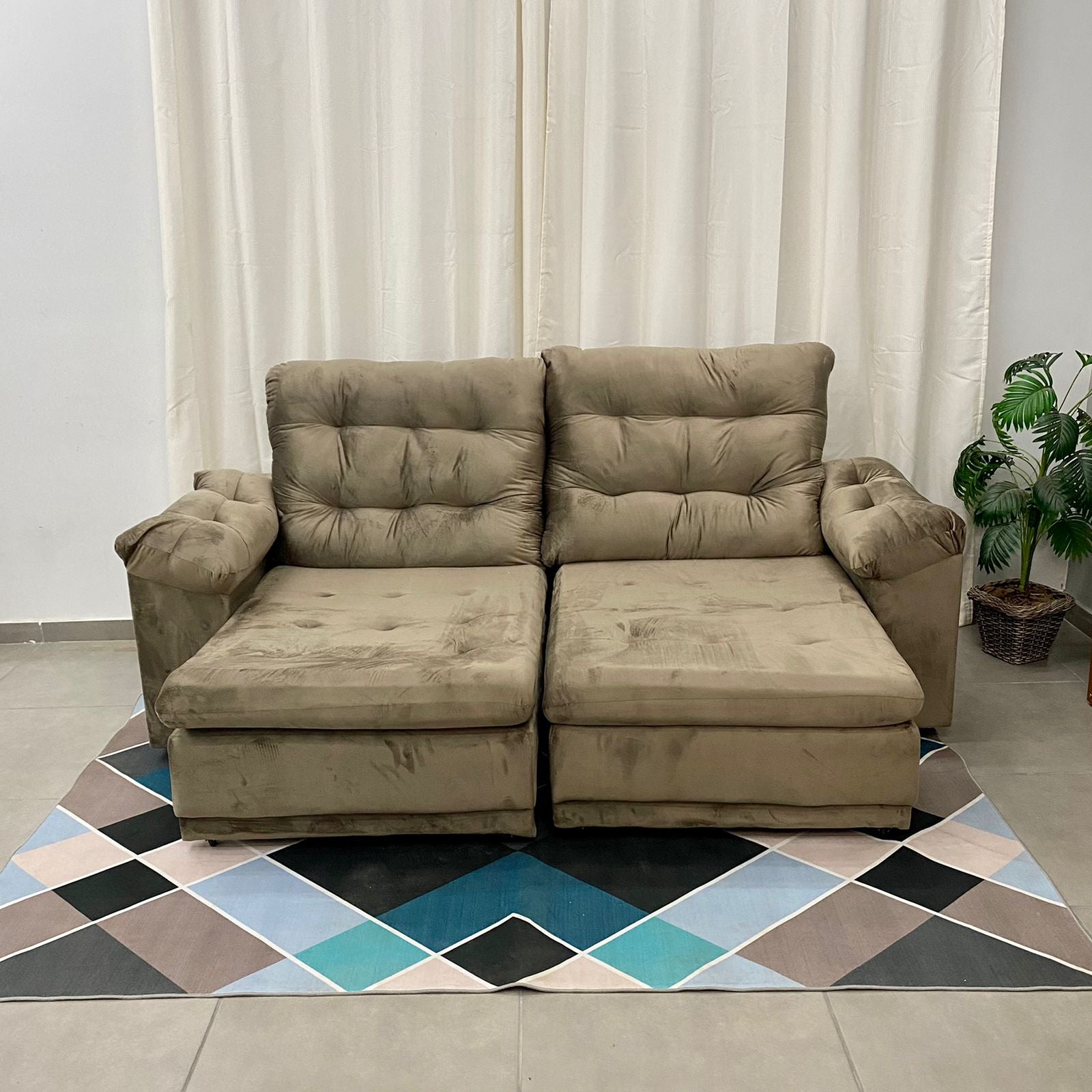 Sofá Retrátil e Reclinável Alemanha - Móveis furniture