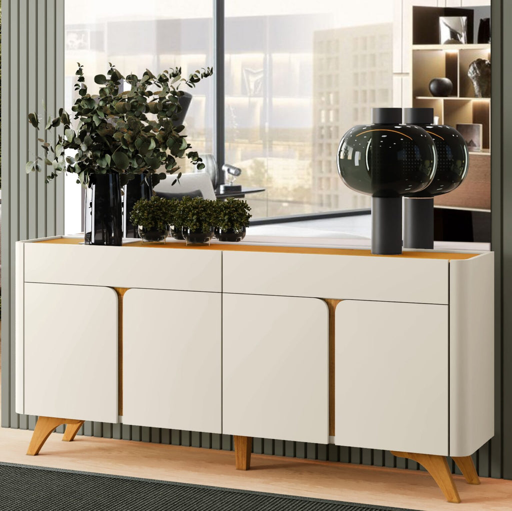 Buffet Arcus Off White/Naturale – MAVAULAR
