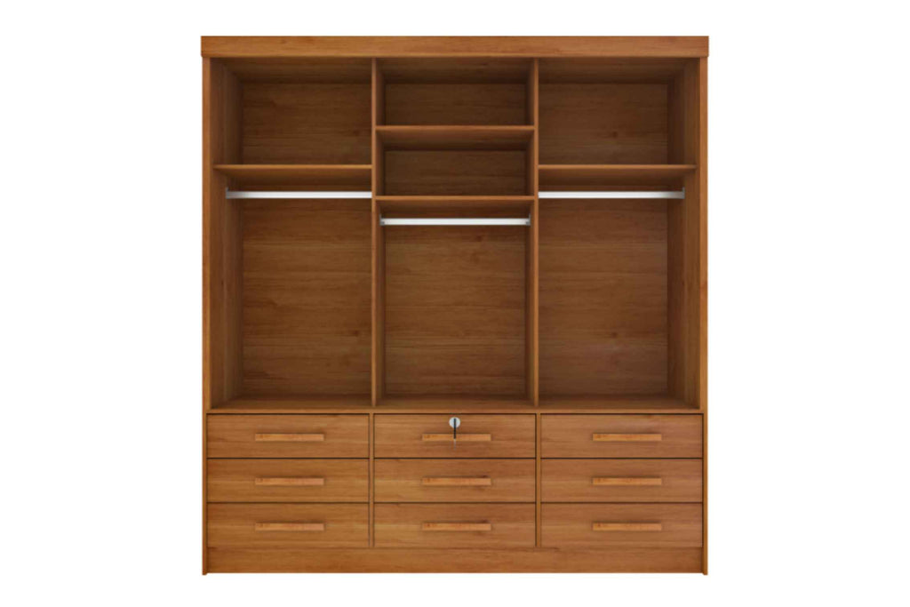 GUARDA ROUPA CHICAGO 3PTS C/ESP 9GAV CINAMOMO – TCIL