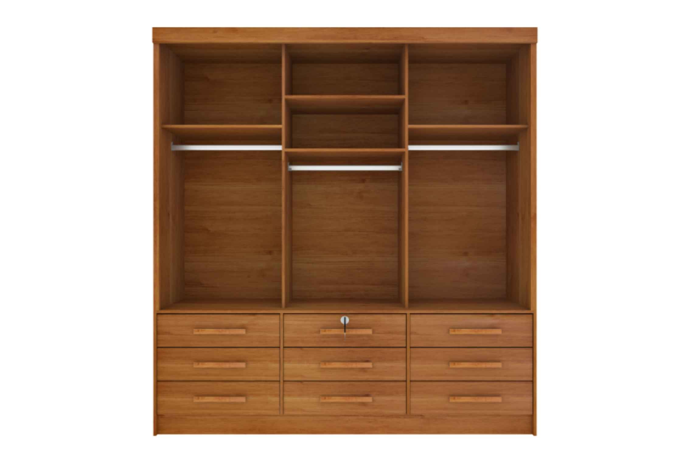 GUARDA ROUPA CHICAGO 3PTS C/ESP 9GAV CINAMOMO – TCIL