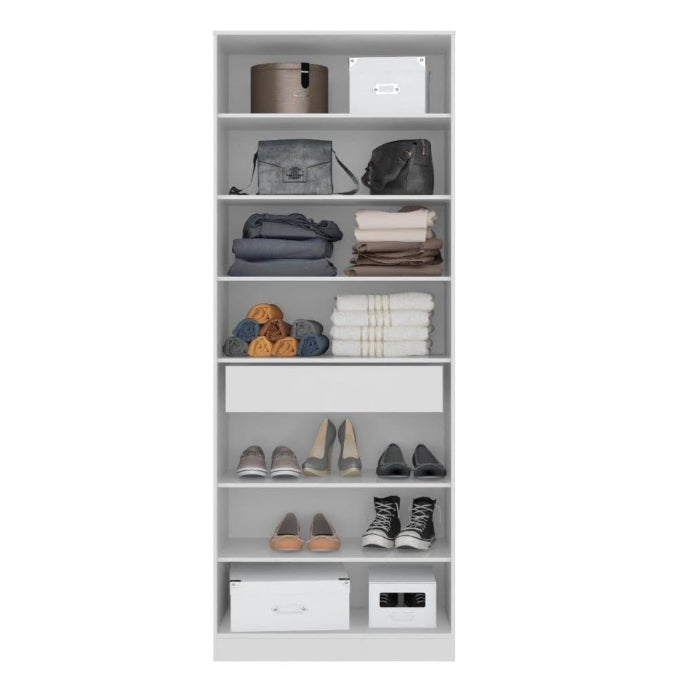 Sapateira 2 Portas 1 Gaveta Grife Demobile BRANCO